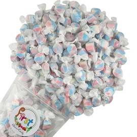 Variety Gourmet Saltwater Taffy (American Patriotic Red White Blue, 2 Pound)