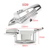 Unbranded Chrome Rear Brake Master Cylinder Cover Fit For Harley