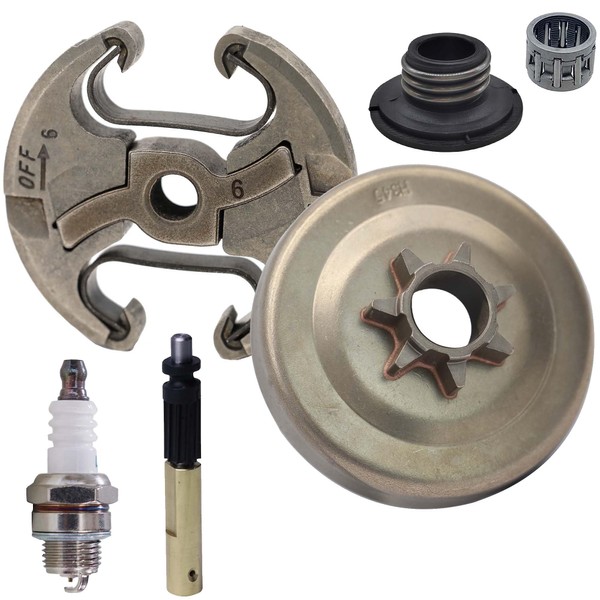 FJSaDobo Spur Sprocket Drum Clutch Assembly Oil Pump .325 Pitch