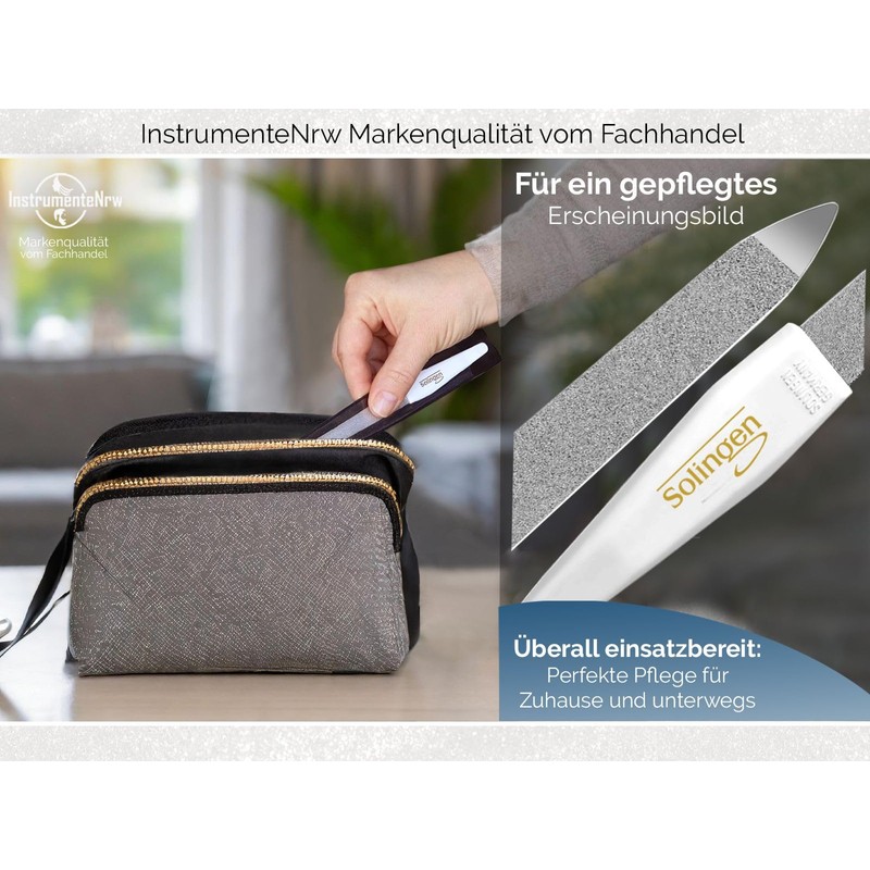 Nail File Set of Solingen Manicure Files Made in Germany
