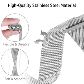 Harikiri Magnetic Straps Compatible with Fitpolo smart watch IDW13/IDW16/IDW19,22mm Metal Band for Woneligo W13,Veryfit IDW19,TOOBUR IDW26/IDW20/IDW16,FITVII HM57/HM78/H56,RUIMEN D1/H1 for Smartwatch