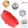 Hole Saw 6 1/8" / 155mm, HSS Bi-Metal Drill Hole