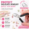 Nylon Jaw Pliers for Jewelry Making, Soft Jaw Pliers for