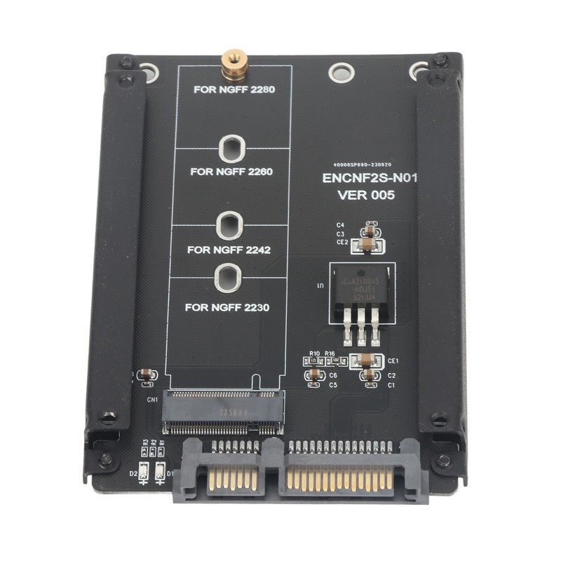 High Performance 22pin M.2 NGFF to SATA Adapter Plug and