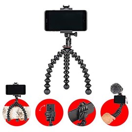 JOBY JB01551-BWW GripTight PRO 2 + GorillaPod Universal-Handy-Halter + Flexi-Stativ in Profi-Ausführung (geeigent für Alle Smartphones mit oder ohne Hülle)