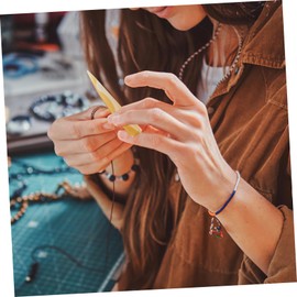 Hohopeti 5pcs Agate Jewelry Smoothing Tool Natural Agate Burnisher for Polishing Jewelry Compact Easy to Use and Maintenance