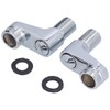 QANYEGN Shower Mixer Faucet Swing Arm Adapter, Wall Mount Clawfoot