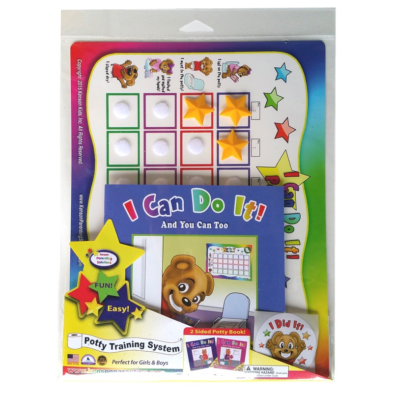 Updated Kenson Kids â€œI Can Do It!â€� Potty Chart Toilet