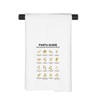 Italian Pasta Guide Gift Pasta Guide Kitchen Towel Pasta Maker