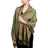 Achillea Ladies Pashmina Scarf, sage green