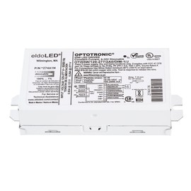 eldoLED *274A1N OPTOTRONIC 55W Constant Current 0-10V Dimmable LED Driver, Programmable Compact OTi55W/120-277/2A0/DIM-1/J - Replacement/Compatible with Osram 57356