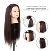 Makeup Mannequin Head Hairdresser Training Head Cosmetology Doll Head Blond