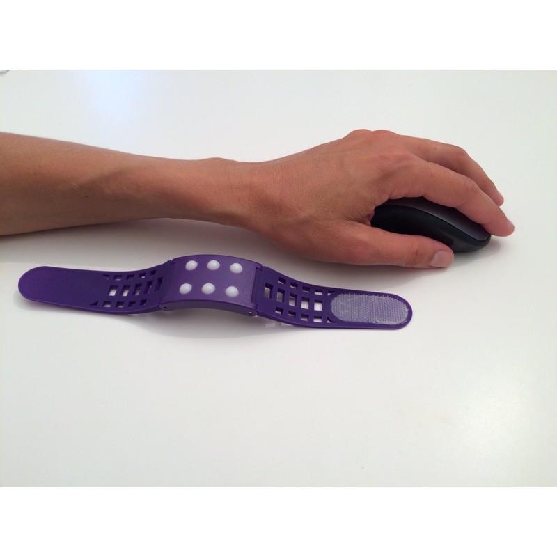 iRoll Wrist Support: The Ergonomic Mouse – Bracelet, Purple