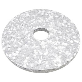 haid-tec Melamine Plus Pad - 17 Inch Pad for Single Disc Machine - Durable 430 mm Melamine Pad for Removing Cement Veil - Basic Cleaning for Floors - with 85 mm Inner Hole