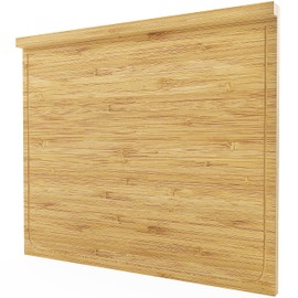 Extra Large Bamboo Cutting Board with Lip (X-Large) 21" x 18"