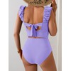 Eomenie Tankini Swimsuits for Women Ruched Tummy Control Bathing Suits