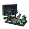 Nifeliz Chinese Garden Building Set, Aesthetic Model Toy for Display