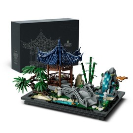 Nifeliz Chinese Garden Building Set, Aesthetic Model Toy for Display in The Home or Office, an Ideal Gift Idea for Gardening and Mindfulness Enthusiasts (1877 PCS, NF10311)