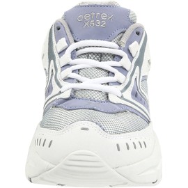Apex Shoe's X532W Reina Running, White/Periwinkle, 11
