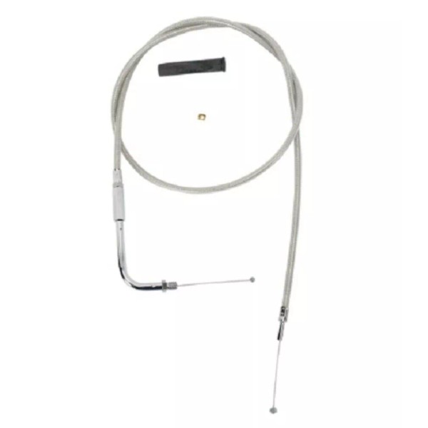 Drag Specialties Throttle Cable for Custom Height/Width Handlebars 52" w/90°