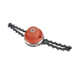 Walfront Multifunctional Spiral Chain Trimmer Head Replacement Head Garden Lawn Mower Accessories Outdoor Grass Trimmer