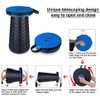 𝟐𝟎𝟐𝟑 𝐔𝐩𝐠𝐫𝐚𝐝𝐞𝐝 Portable Retractable Folding Stool, Collapsible Telescoping Foldable Camping