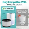 M01 Air Filters Compatible with MOOKA M01 Air Purifier, 3-in-1