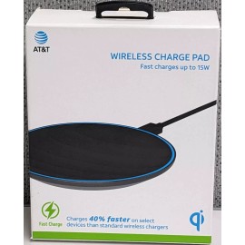 AT&T 15W Fast Charge Wireless Charging Pad