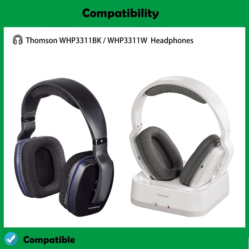 DowiTech Noise Isolation Headset Cushions Replacement Ear Pads Compatible with