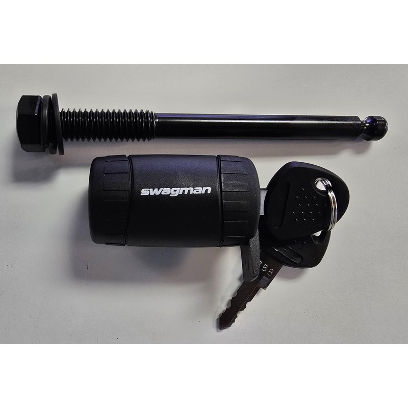 Swagman Anti-Wobble 1/2" Threaded Hitch Pin, Black