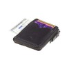 A-SLIM Compact Leather Card Holder Wallet with 2 Sided Zip