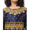 Ashwini Traje Salwar bordado de poliéster para niña con falda