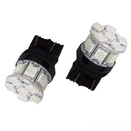 PA LED 2PCS 13SMD T20 7443 Ice Blue Auto LED Bulb 12V for Turn Signal Side Marker Stop Backup Tail Light (7440 7440A 7440NA 7440 7440SV 7443NA 7441 7443 7443R 7444 992 WY21W W21/5W W29W Available)