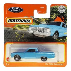 Matchbox - 1961 Ford Ranchero - MBX 96/100 - GXN14 - Short Card - Superfast Lesney - Mattel 2021