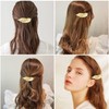 Französische Haarspange gold – Elegante Metal Hair Clip für Damen,
