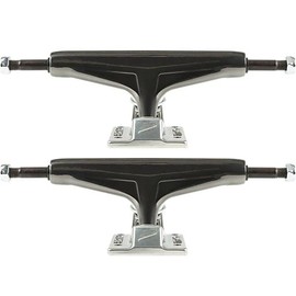 Tensor Trucks Mag Light Glossy Gunmetal/Silver Skateboard Trucks - 5.25" Hanger 8.0" Axle (Set of 2)