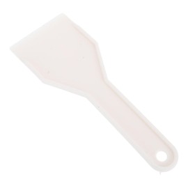 MAGICLULU 1pc Plastic Refrigerator Shovel White Refrigerator Scraper With Handle Refrigerator De-Ice Scraper for Kitchen