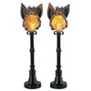 Lemax Gargoyle Lamp Post, Set of 2, Battery Operated (4.5V)