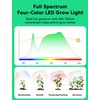 BBSolar Smart Plant Grow Light, 𝟐𝟎𝟐𝟒 𝐍𝐞𝐰𝐞𝐬𝐭 𝐁𝐫𝐢𝐠𝐡𝐭𝐞𝐬𝐭 2500lm Full