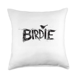 Nice Birdie Speech Costume for Birds Lovers Throw Pillow