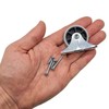 (Pack of 12) 40mm Small Wheel Casters Rubber Casters Casters