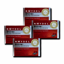 Reydel Policosanol 5 200mg x 30 tablets, 4 boxes / 레이델 폴리코사놀5 200mg x 30정 4박스