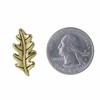 Jim Clift Design Oak Leaf Gold Lapel Pin - 1