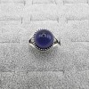 Sterling Mood Ring in Sterling Silver Plated, Color Changing Ring