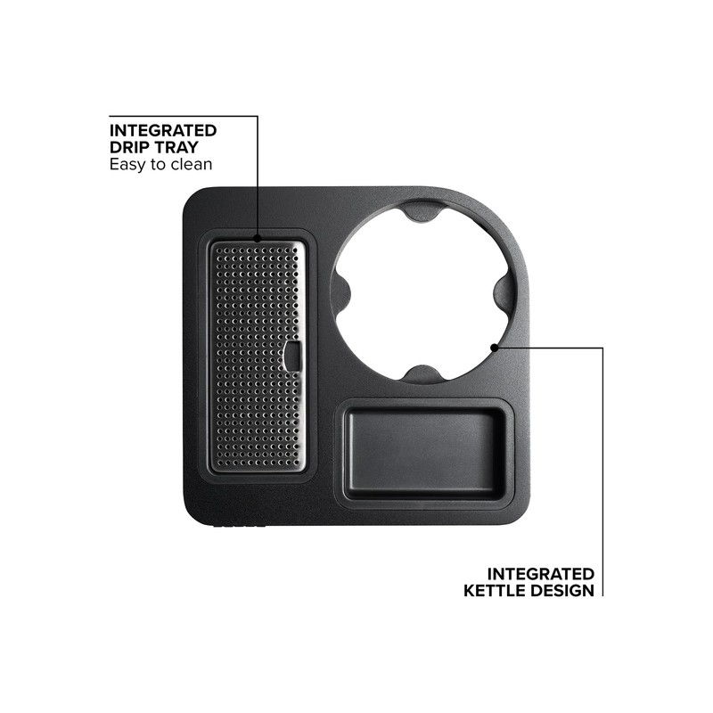 Corby Aintree Compact Welcome Tray Only in Black