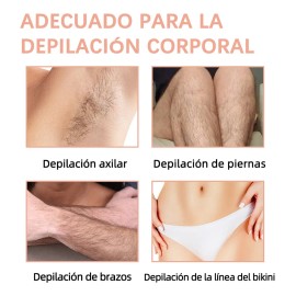 Crema Depilatoria Corporal Con Espátula Para Mujer Y Hombres