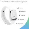 Outdoor Ultrasonic Mosquitoes Repeller Bracelet Portable Electronic Repellent WatchWhite