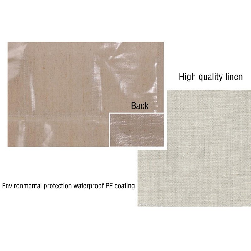 CaLeQi Linen/Cotton Fabric Wall Door Closet Hanging Storage Bag Case