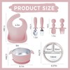 7 Pieces 304 Stainless Steel Baby & Toddler Feeding Set