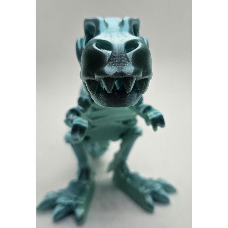 T-Rex Skeleton Fidget Toy ‚Äì 3D Printed Articulated Dinosaur |